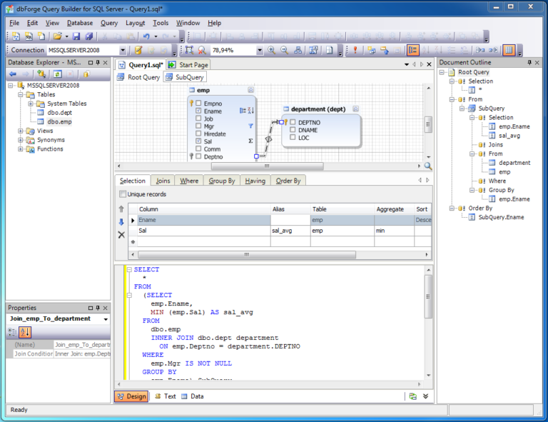 Enjoy Creating Complex Queries With SQL Query Builder! - Devart Blog