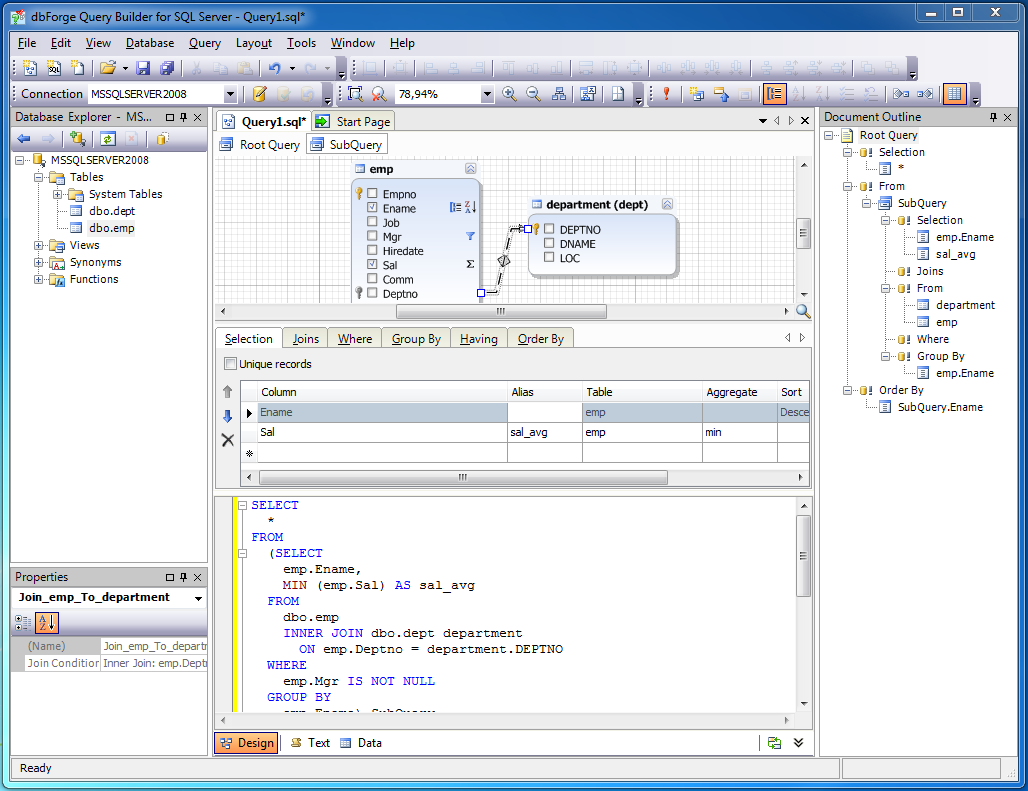 Enjoy Creating Complex Queries with SQL Query Builder! Devart Blog