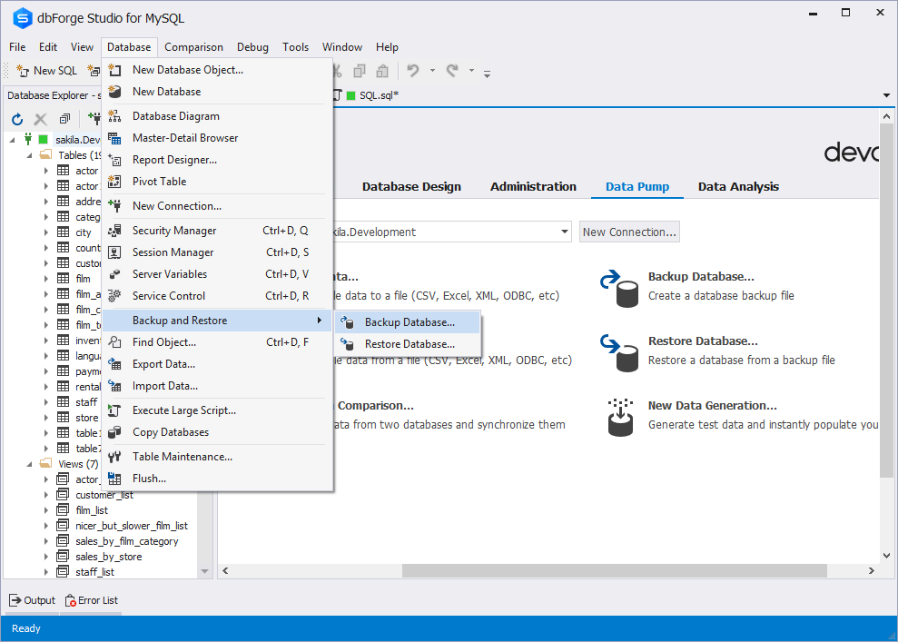 Data compression in Mysql. You can enable data compression in