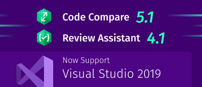 Review Assistant and Code Compare Now Support Visual Studio 2019