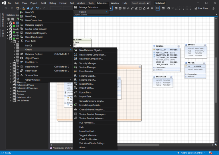 New Fusion tools with Visual Studio 2019 Support Devart Blog