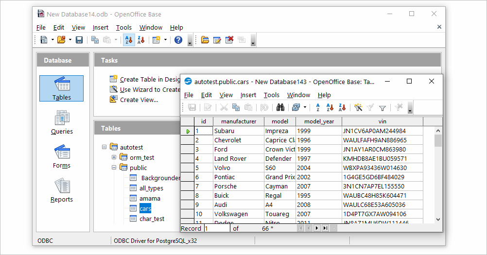 32 bit odbc manager