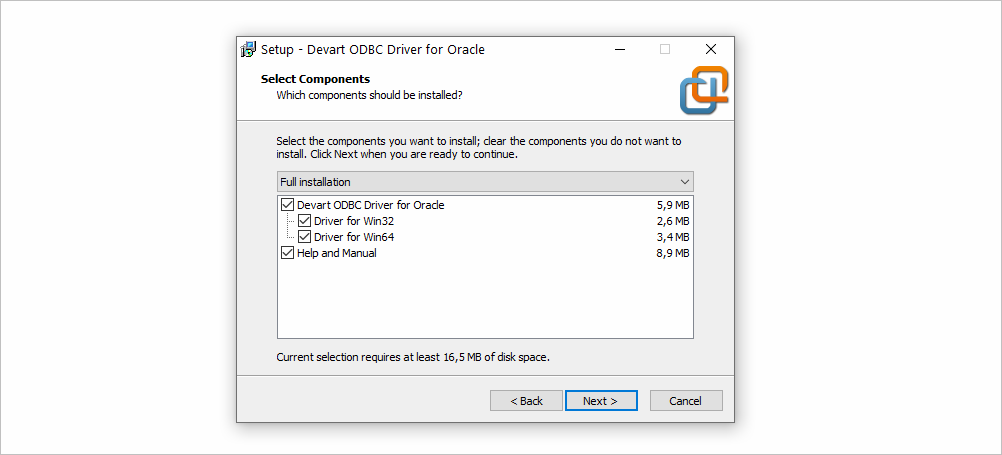 windows odbc client