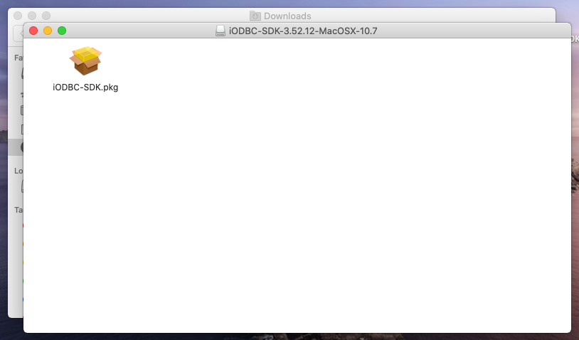 iODBC install on macOS