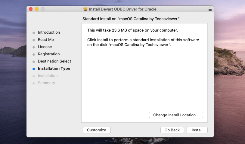 Install ODBC Driver on macOS