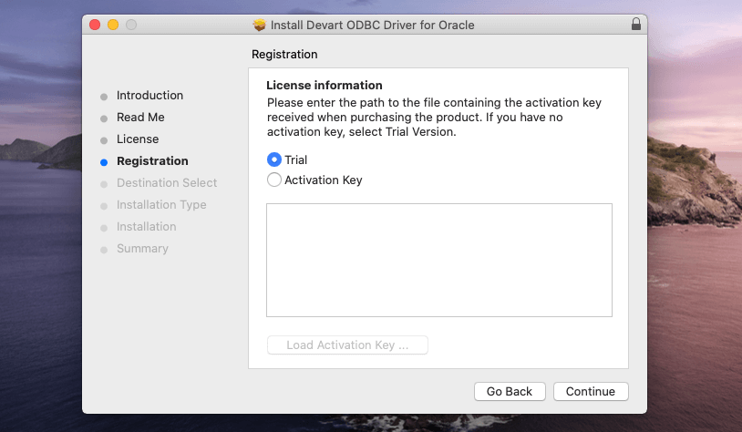 Trial of ODBC Driver on macOS