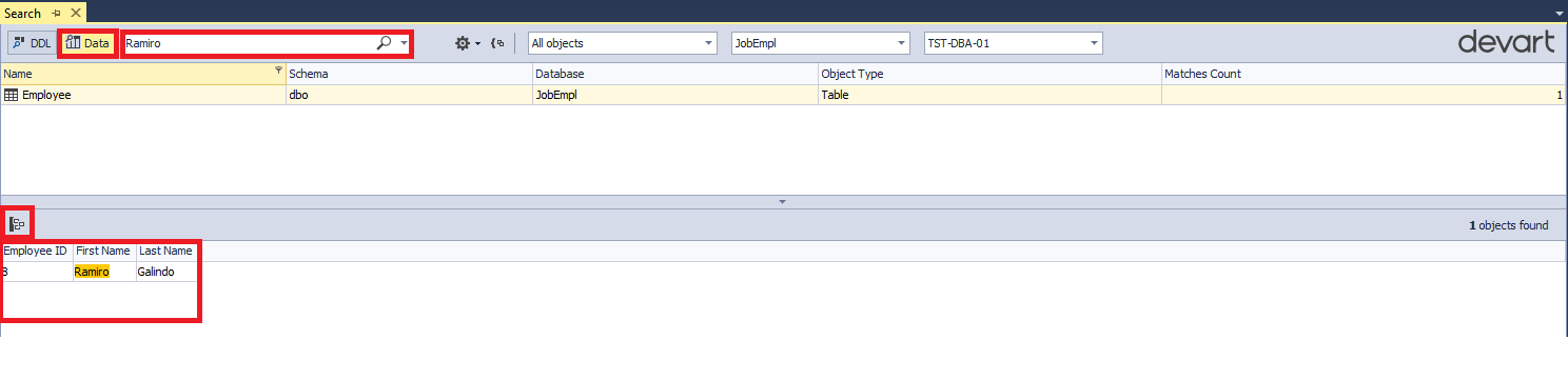 How to Search for Database Objects and Table Data in SQL Server ...