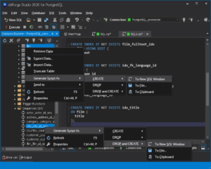 New Features in dbForge Studio for PostgreSQL v2.3 - Devart Blog