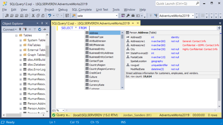 ADD SENSITIVITY CLASSIFICATION Command in SQL Server 2019 - Devart Blog