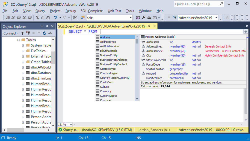 SQL Complete 6.6 - Data Discovery & Classification