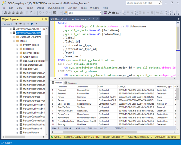 Manage Your Sensitive Data With SQL Data Discovery And Classification ...