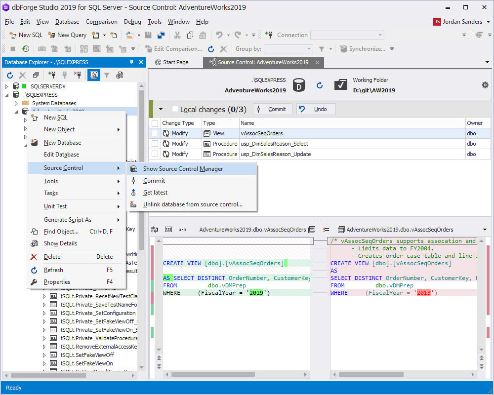 dbForge Studio for SQL Server