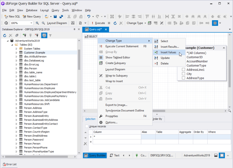 SQL INSERT INTO Statement - Overview with Examples - Devart Blog