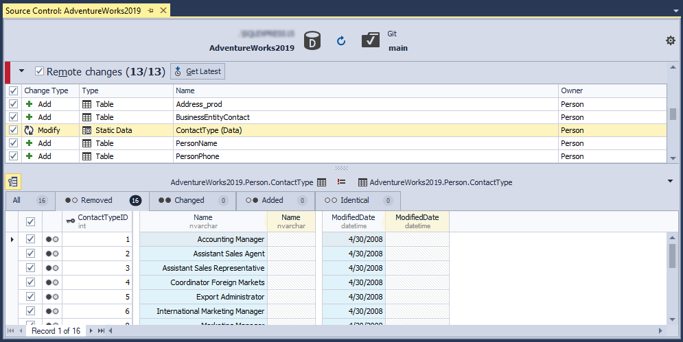 Update the local version with the latest changes from the remote repository