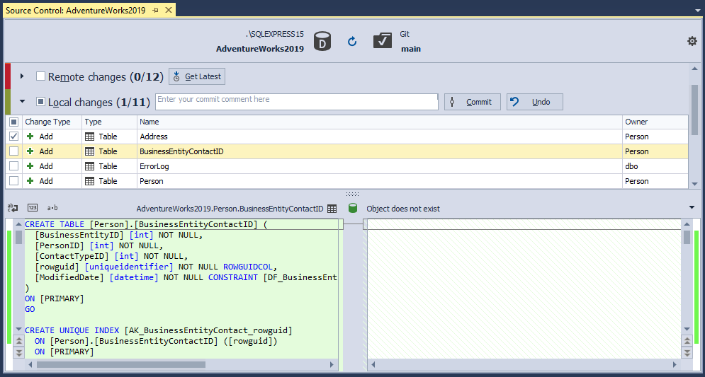 dbForge Source Control versus Visual Studio Version Control: What's  Different? - Devart Blog