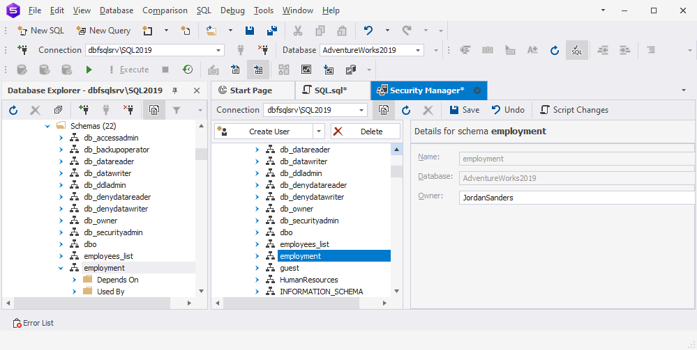 How To Check The Table Schema In Sql Server