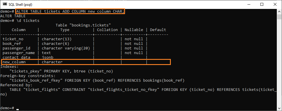 Postgresql Add Data To Table