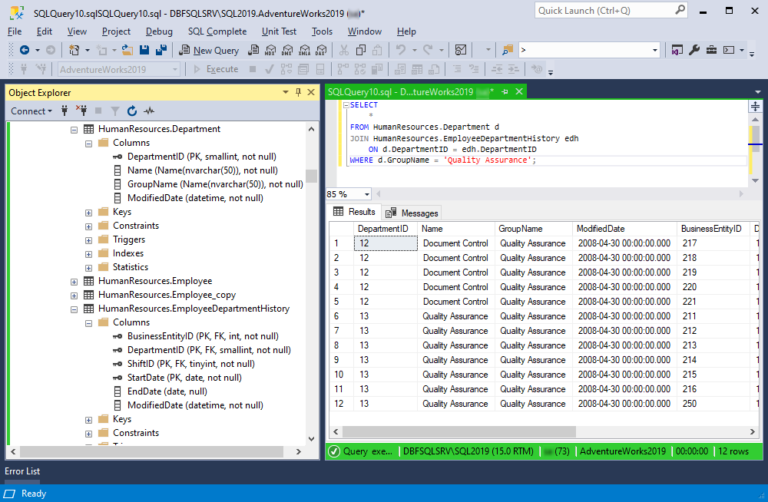 How To Connect To SQL Server