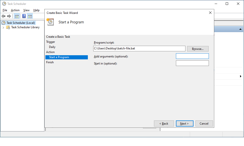 How to automate a bulk insert from CSV files into a SQL Server database