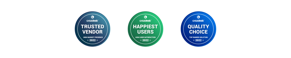 3 new Crozdesk awards for dbForge solutions
