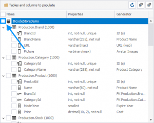 Generate Test Data for SQL Server - using dbForge Data Generator