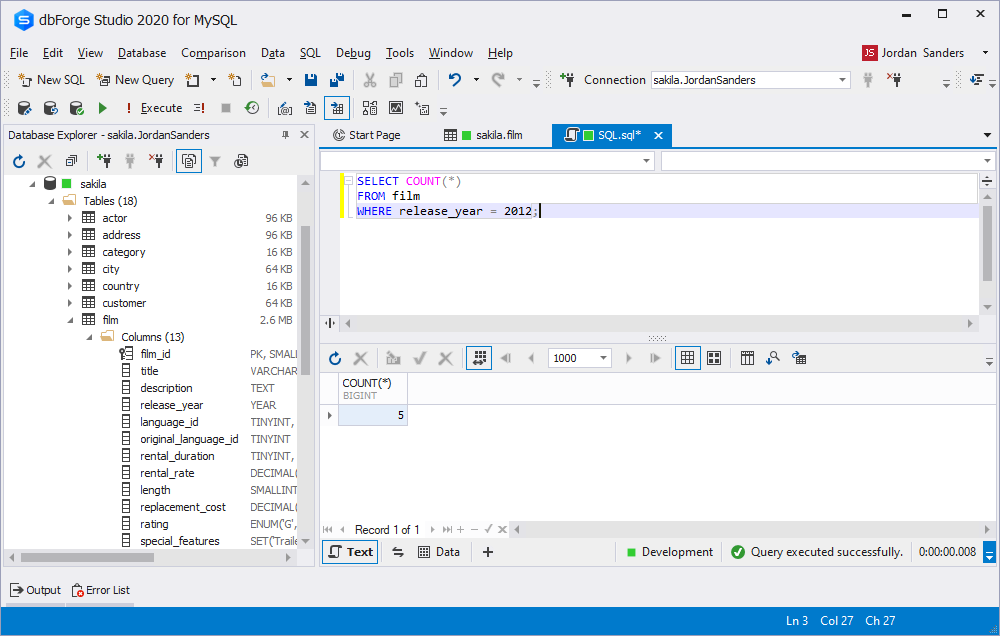 How To Get Table Row Count In Mysql