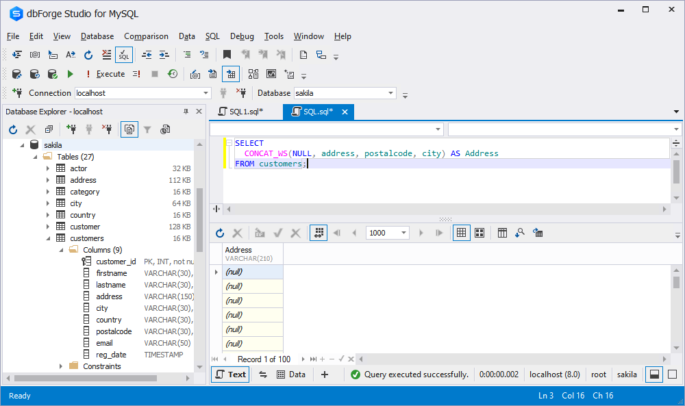 The CONCAT_WS function and NULLs