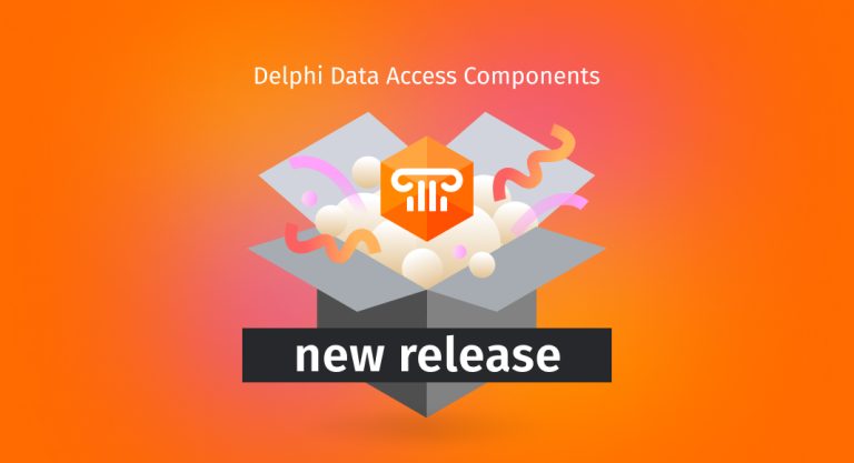 New in Delphi DAC: Support for RAD Studio 11 Alexandria Release 2 and Lazarus 2.2.2