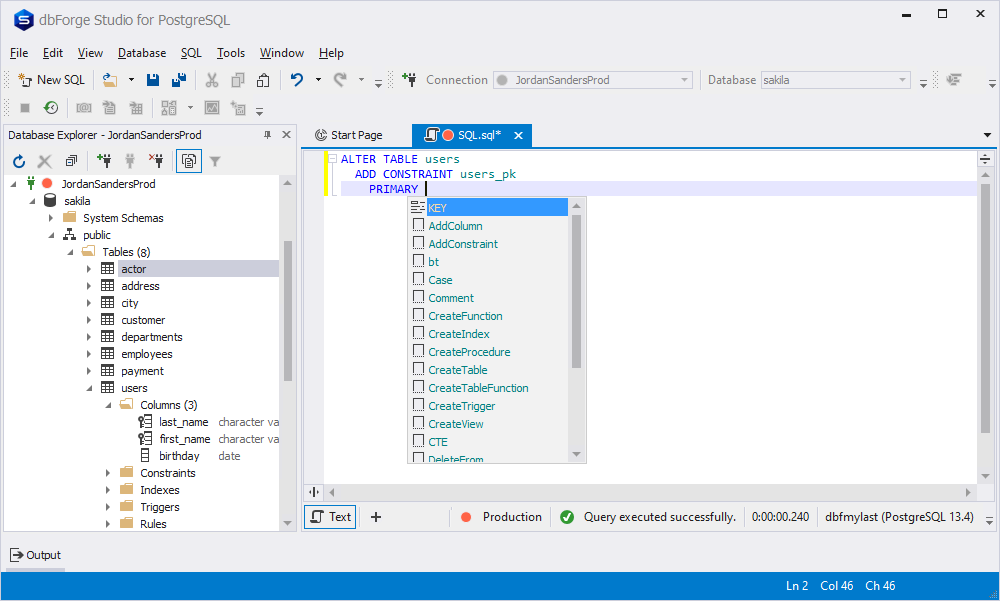 How To Add Primary Key In The Existing Table