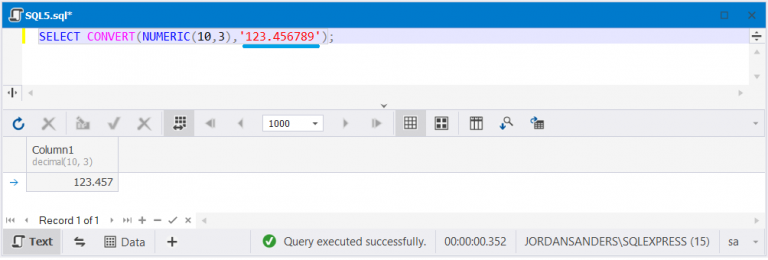 CONVERT Function in SQL Server - Examples and Alternatives