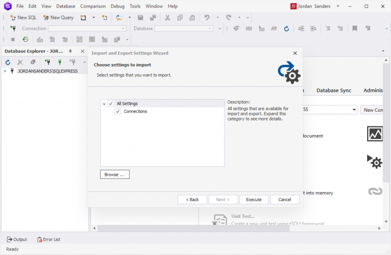 How to Bulk Import Connections in a SQL Database with Studio