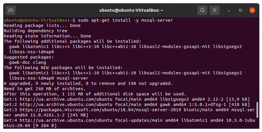 Install SQL Server on Linux