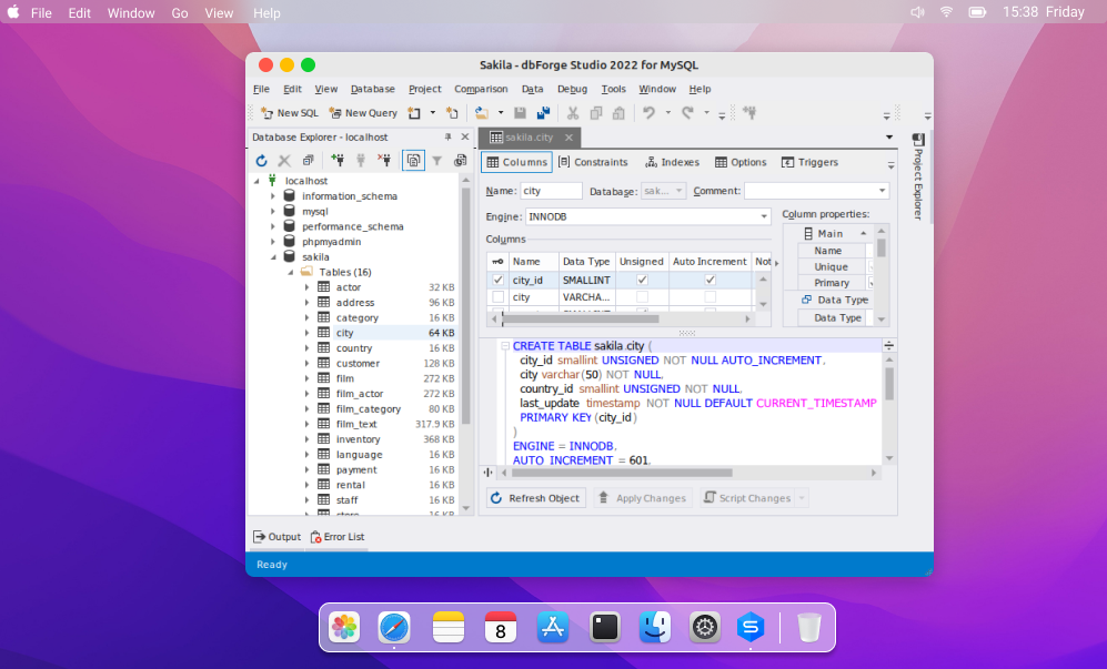 mysql gui mac