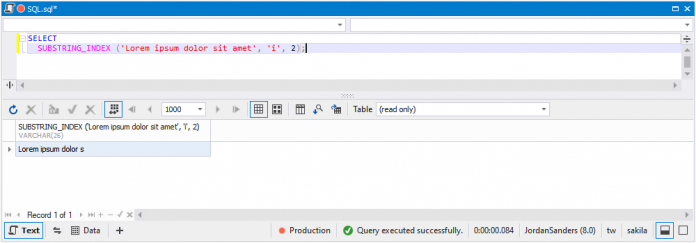 MySQL SUBSTRING Functions - Syntax and Examples