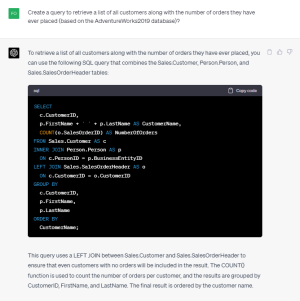 How to use GPT Chat to write SQL JOINs queries - Devart Blog
