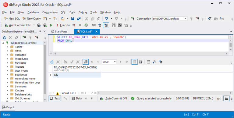 Understanding Date Formatting in Oracle - Devart Blog