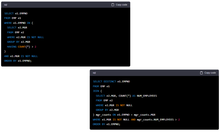 How to use ChatGPT-4 for Oracle Query Writing and Optimizing