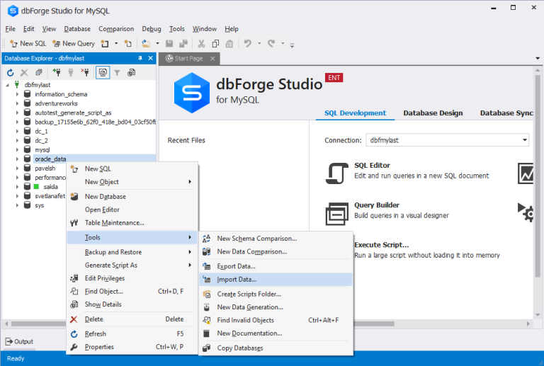 Oracle to MySQL Migration: Converting Data and Schema Using ODBC