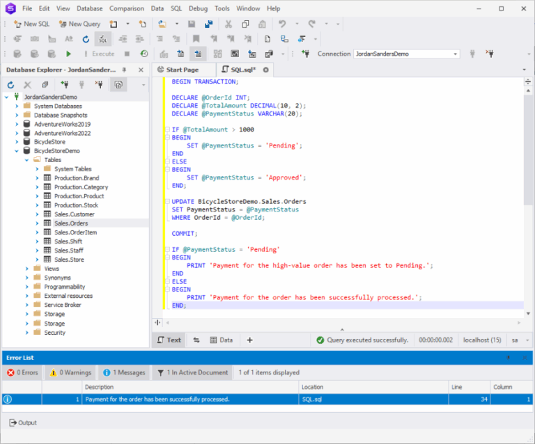 IF THEN Statement in SQL Server - From Basics to Advanced