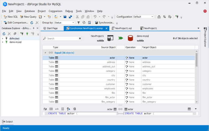 Steps to Automate Your MySQL Deployment using dbForge Studio for MySQL