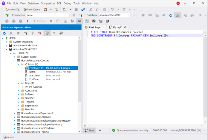 Primary Keys in SQL Server – Definition, Syntax, Examples - Devart Blog
