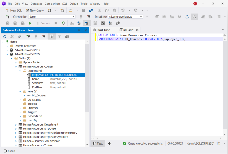 Primary Keys in SQL Server – Definition, Syntax, Examples - Devart Blog