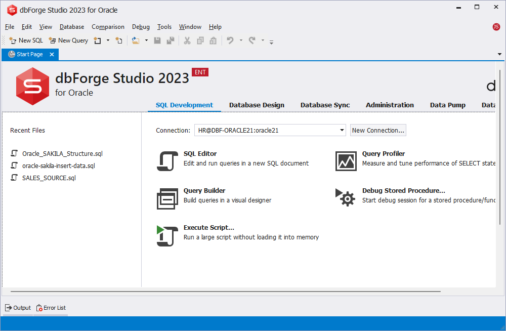 Modern Oracle SQL Editor and Database Manager - Beekeeper Studio 