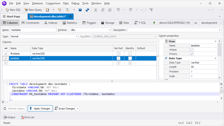 Create a database in SQL Server - 3 best methods