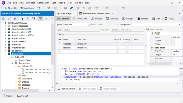 Create a database in SQL Server - 3 best methods