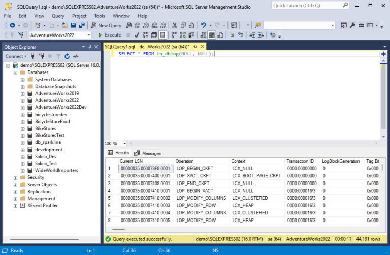 SQL Server Transaction Log Viewing - Explore Methods & Tools