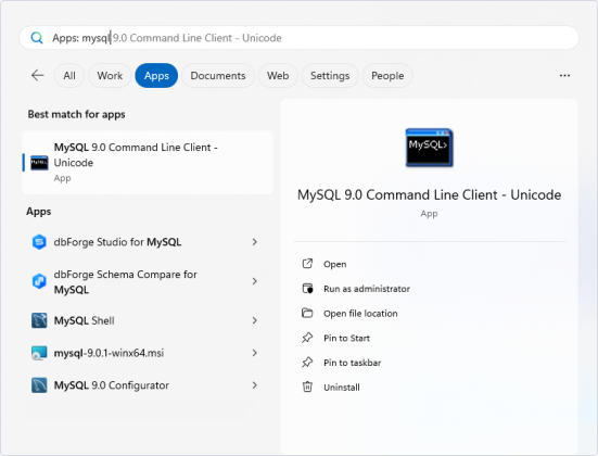 MySQL Command-Line Client for Windows [Getting Started Tutorial]