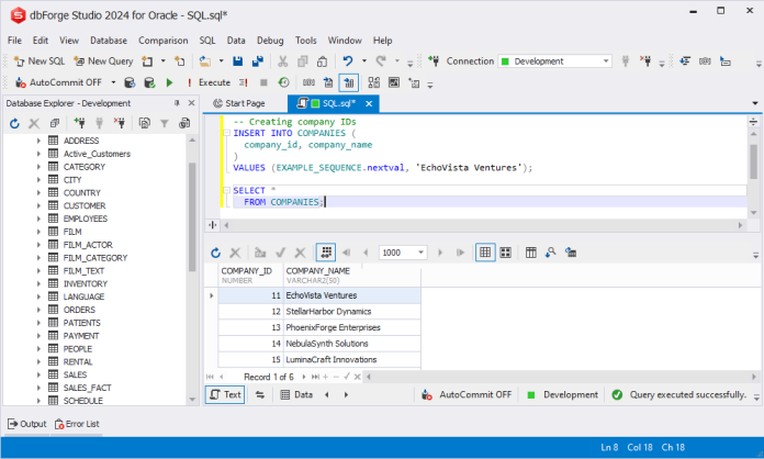 Oracle CREATE SEQUENCE — Syntax, Usage and Examples