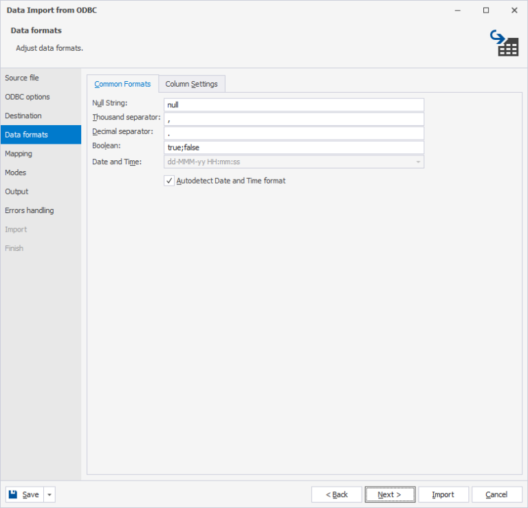 Data Migration from Oracle to SQL Server - with ODBC Tools
