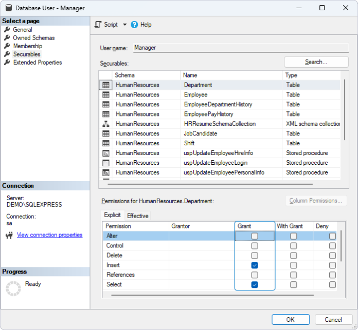 How to Create a New User in SQL Server and Manage Permissions